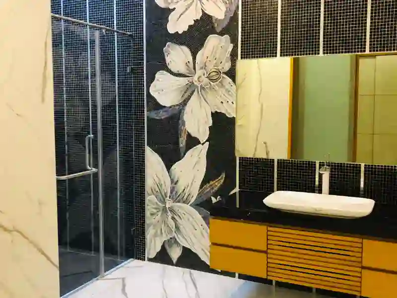 Master Bedroom Wardrobe and Woodwork Interior in Chennai